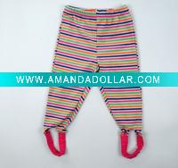 Wholesale Baby girl yarn dyed 100%cotton romper panty