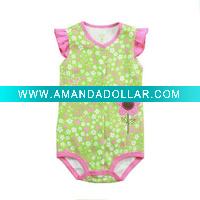 Wholesale high quality cotton baby clothing