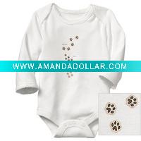 Wholesale Bamboo + Organic cotton Baby Romper