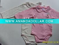 Wholesale Unisex cotton baby rompers
