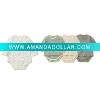 long sleeve cotton baby garment,baby bodysuits