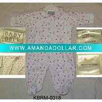 Wholesale baby bodysuits stock/stock baby clothing