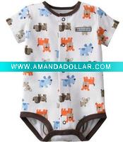 Wholesale 100% cotton infant / baby Romper