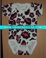 Wholesale 4-6 months short sleeve cotton baby romper