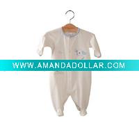 Wholesale baby rompers Embroidery puppy baby rompers