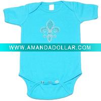 Wholesale Comfortable Wear Baby Rompers Made of 100% Cotton