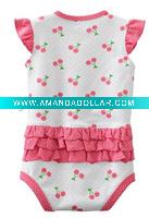 Wholesale new design organic baby romper