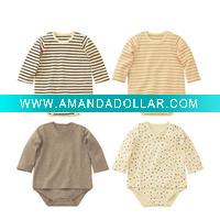 cute long sleeve baby rompers,baby garment