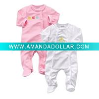 organic cotton baby rompers