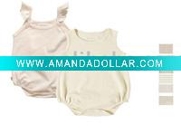 Baby sleeveless romper