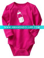 Wholesale 100% Cotton Baby Romper with Printing Design
