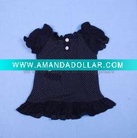 100% cotton lovely baby romper with print