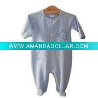 baby rompers Embroidery Seastar baby rompers