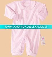 infant wear baby rompers safe environmental 100% japanese pure organic pima cotton