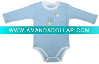 Wholesale SOFT cottpn baby animal rompers.