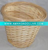 Wholesale handmade willow basket for waste