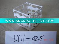 Wholesale white paper rope woven basket