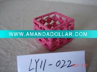 Wholesale colorful paper rope woven basket