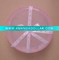 Wholesale Christmas organza foldable gift box,Organza storage box