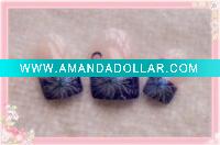 Wholesale roral blue flower tip bare nail kit (24 pcs)