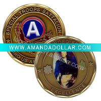 Wholesale Metal Hologram Photography Award Coin