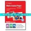 Wholesale inkjet matte coated photo paper & photography, 108gsm (for wide format inkjet printers,dye&pigment ink)