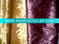 embossed woven velvet (100% polyester)