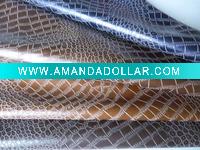 Wholesale Embossed/Animal skin PU leather for bag