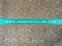 Embossed velvet