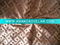 Wholesale Embossed short velvet/velboa fabric for garment