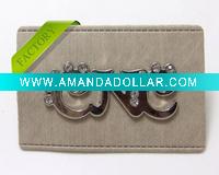 embossed jeans leather label