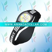 Embossed Silicon Wristband