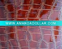 pvc synthetic leather( vaccum embossed) for bag, case, ladies bag