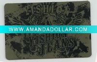 Wholesale embossed label jeans patch with reason price