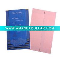 popular embossing birthday card