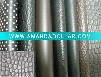 Embossed pvc leather