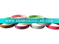 emboss wristband