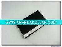 Wholesale black embossed gift name card holder