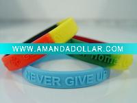 Wholesale Embossed Wristbands