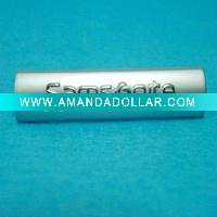 Wholesale 2011 newly design logo plates, metal lables with embossing