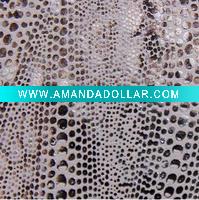 Wholesale PU Embossed Shoe Leather