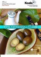 Wholesale 230g embossed Photo Paper,double glossy