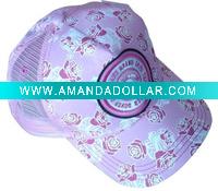 Wholesale 5 Panels Embossing Mesh Cap