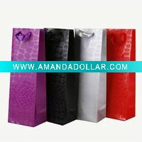 Wholesale Snake Embossing Pattern Paper Bags