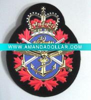 Embossed PVC patch