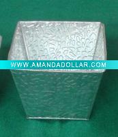 Wholesale embossed metal flower pots/bucket