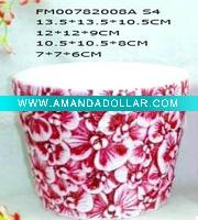 Embossed Flower Pot