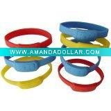 Silicone Bracelets with embossing logo