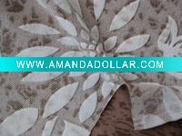 embossed microfiber knitted fabric