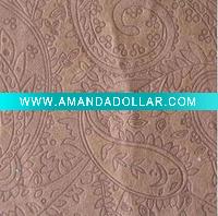 embossed suede fabric/suede